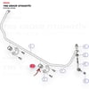 Volvo S60 V60 10-18 V70 07-15 S80 06-16 Xc60 10-18 Xc70 07-16 Arka Viraj Demir Orta Lastiği Febi - 106551 / 30748926