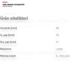 Volvo S60 V60 10-18 V70 07-15 S80 06-16 Xc60 10-18 Xc70 07-16 Arka Viraj Demir Orta Lastiği Febi - 106551 / 30748926