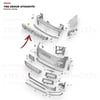Vw Golf 7.5 17-21 Ön Tampon Darbe Emici (Köpük) Orjinal - 5g0807248g