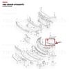 Vw Golf V 04-08 Jetta 05-10 Ön Far Alt Braketi Sol Yns - 1k0807889b