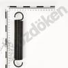 H00075054-1-1304000004001 ÇEKME YAYI Ø4Ø34SB 146 mm-SS 35,5-Sağ - Siyah