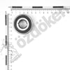 H00075114-FS-1970 4RS  16 lık Kare Yataklı Rulman