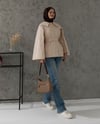 Kemeri Tokalı Krem Trençkot