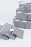 BAVUL İÇİ VALİZ ORGANİZER SET 6 LI GRİ
