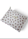 Bloom Portföy & Clutch EL Çantası tablet çantası makyaj çantası ÇİÇEK 25 x 19 cm
