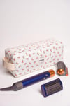 Çiçek Dy-son Airwrap ve Tüm Saç Şekillendiriciler için XL Boy Çanta Seyahat Çantası çiçek ÇİZGİ