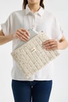 Nobel Tablet Çantası Kılıfı Papatya Bej 11 inç 31 x 21 cm