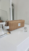 Seul Dy-son Airwrap ve Tüm Saç Şekillendiriciler için XL Boy Çanta Seyahat Çantası CAMEL