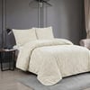 Soft Battaniye Çift Kişilik 220 x 240 Krem Yastık kılıfı hediyeli