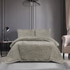 Soft Battaniye Çift Kişilik 220 x 240 Haki Yastık kılıfı hediyeli