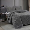 Soft Battaniye Çift Kişilik 220 x 240 Antrasit Yastık kılıfı hediyeli
