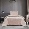 Soft Battaniye Tek Kişilik 180 x 240 Gül Kurusu Yastık kılıfı hediyeli