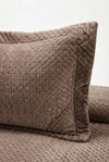 SÜET Çift Kişilik Yatak örtüsü 260x240 VİZON