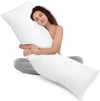 UZUN YASTIK LÜKS İÇ YASTIK 50x135 cm 1500 gr Boncuk Elyaf Dolgulu 