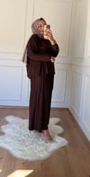 FİLE BLUZ DETAYLI ELBİSE TARÇIN