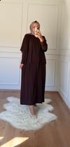 FİLE BLUZ DETAYLI ELBİSE TARÇIN