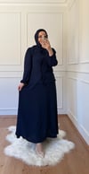 BAGCIK DETAYLI İKİLİ TAKIM KREM