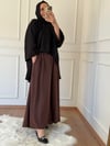 PANTOLON ETEK KAHVERENGİ