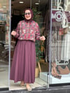 10935 ETEKLİ TAKIM BORDO