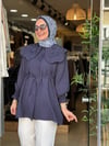 1123 ADEN BEBE YAKA GÖMLEK LACİVERTK 