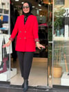 1156 KIRMIZI BLAZER CEKET
