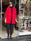 1156 KIRMIZI BLAZER CEKET