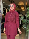 1394 DANTEL DETAYLI TAKIM BORDO