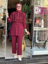 1394 DANTEL DETAYLI TAKIM BORDO