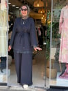 14503 DANTELLİ TAKIM LACİVERT