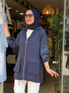 1532 PULLU CEKET LACİVERT