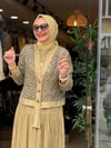 1560 PAYET HIRKA ELBİSE YAĞ YEŞİLİ