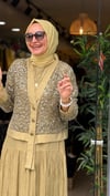 1560 PAYET HIRKA ELBİSE YAĞ YEŞİLİ