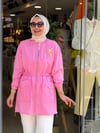 1582 PALMİYE CEKET PEMBE