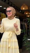 1600 ELBİSE PEMBE