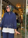 1614 LAZER DETAY TAKIM LACİVERT
