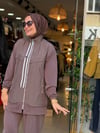 1627 SPOR TAKIM ÇİZGİLİ KAHVE