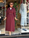 1631 ELBİSE BORDO