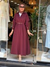 1631 ELBİSE BORDO