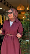 1631 ELBİSE BORDO