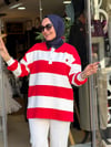 170394 KALPLİ SWEAT KIRMIZI
