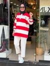 170394 KALPLİ SWEAT KIRMIZI