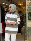 170394 KALPLİ SWEAT YEŞİL