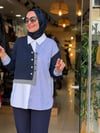 17071 GÖMLEK SWEAT LACİVERT