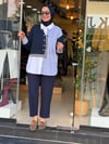 17071 GÖMLEK SWEAT LACİVERT