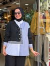 17071 GÖMLEK SWEAT SİYAH