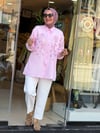 2046 TAŞLI GÖMLEK PEMBE
