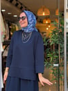 20735 SWEAT LACİVERT