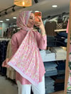 227 PAMUKLU ŞAL PEMBE