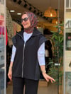 22798 YELEKLİ TAKIM SİYAH