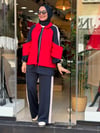 22856 LACİVERTE KIRMIZI TAKIM